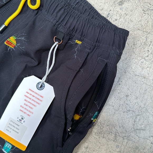 Brand new! Balls Beachwear by Barstool Sports mens volley swimsuit. Size medium - Picture 6 of 10